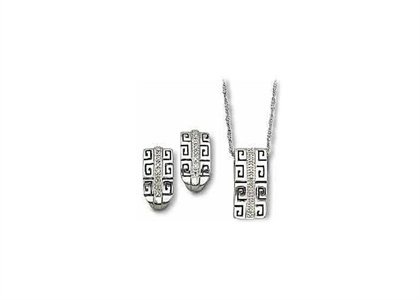 Rhodium Plated | Fashion Pendant Sets